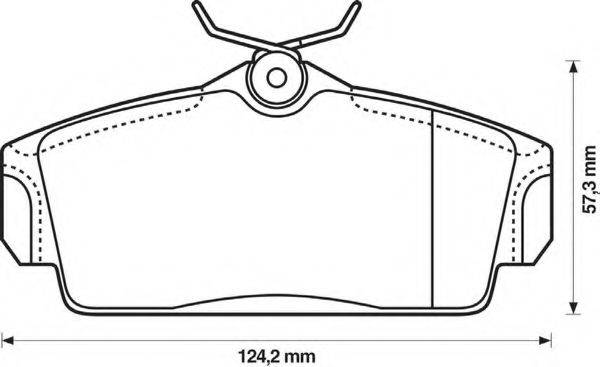 BENDIX 572422B