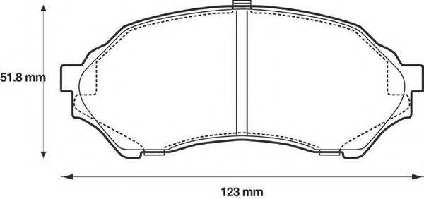 BENDIX 572437B