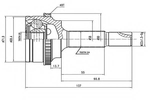 AYWIPARTS AW1510059A