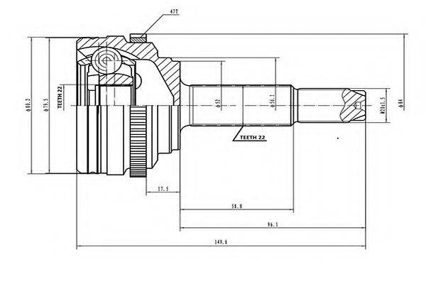 AYWIPARTS AW1510098A