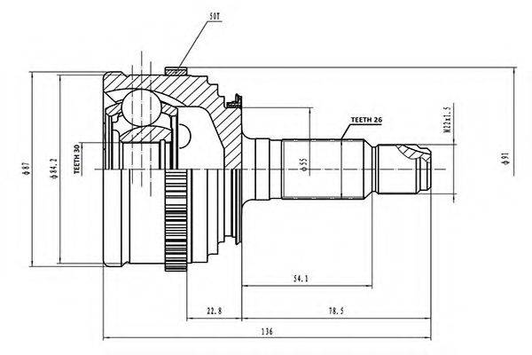 AYWIPARTS AW1510152A