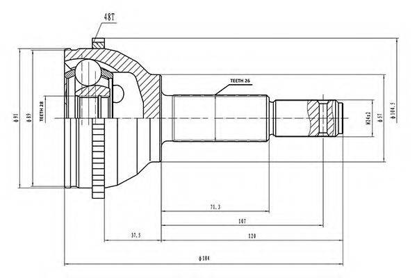 AYWIPARTS AW1511085A