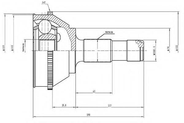 AYWIPARTS AW1511124A