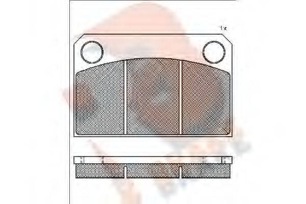 R BRAKE RB0300