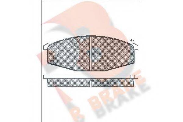R BRAKE RB0347