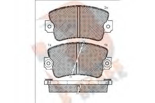 R BRAKE RB0365