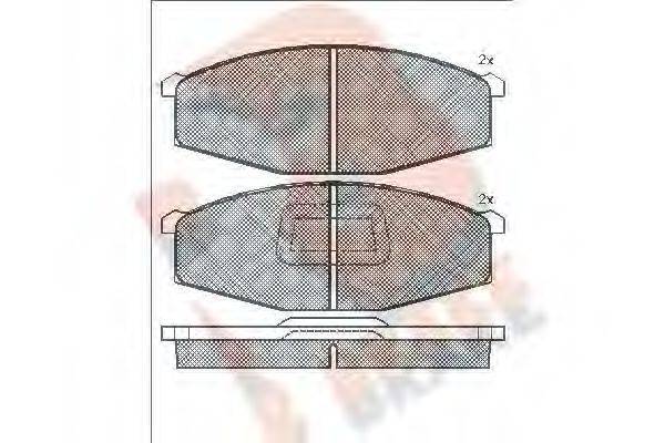 R BRAKE RB0376