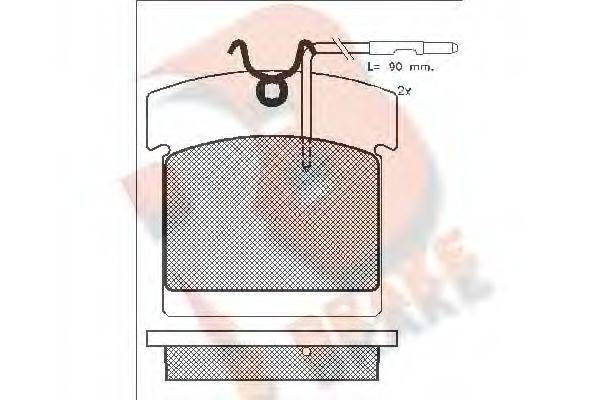 R BRAKE RB0541