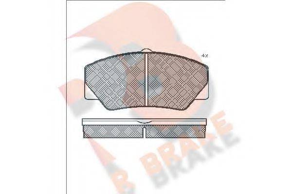 R BRAKE RB0542