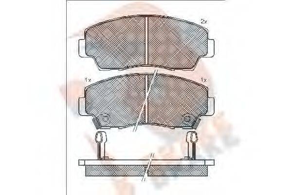 R BRAKE RB0636