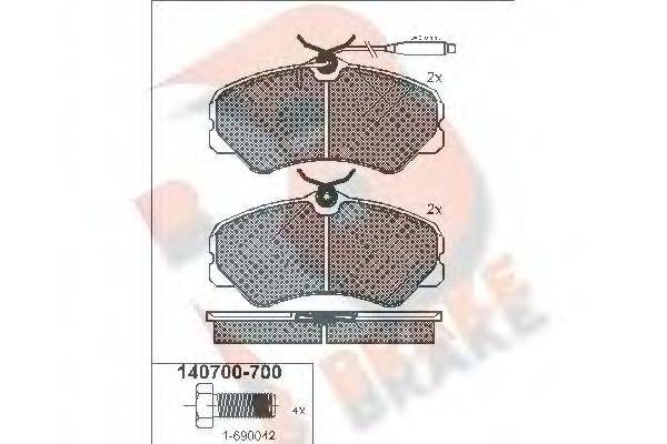 R BRAKE RB0700