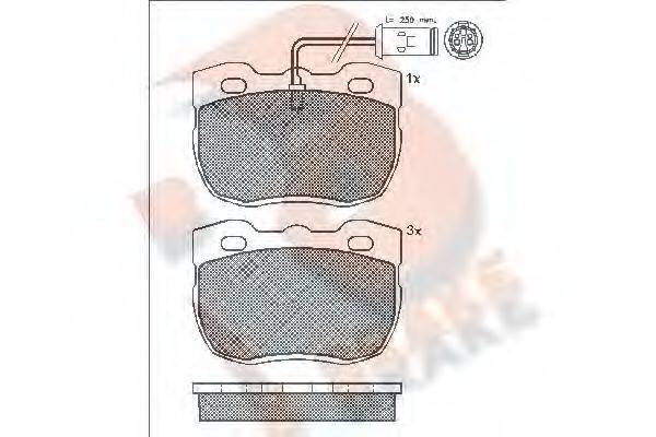 R BRAKE RB0839
