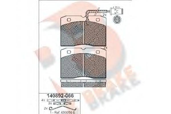 R BRAKE RB0892