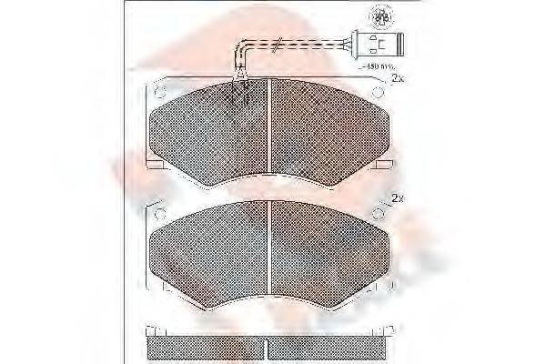 R BRAKE RB0904