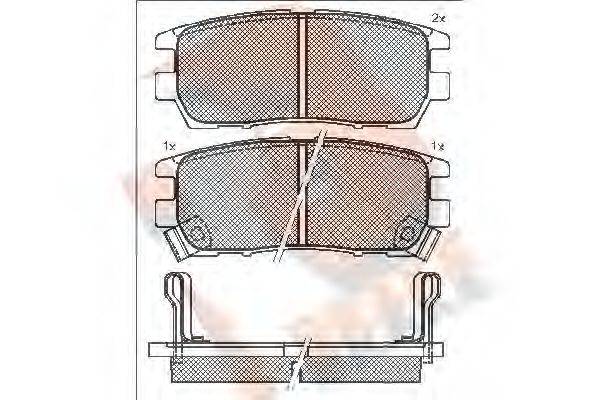 R BRAKE RB0980
