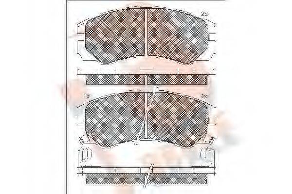 R BRAKE RB0990