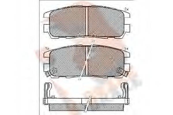 R BRAKE RB0991
