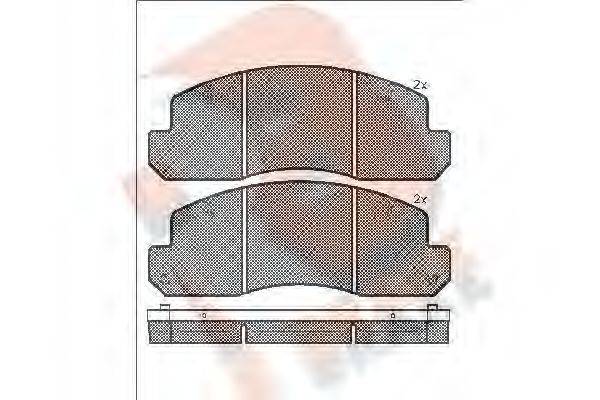 R BRAKE RB1044
