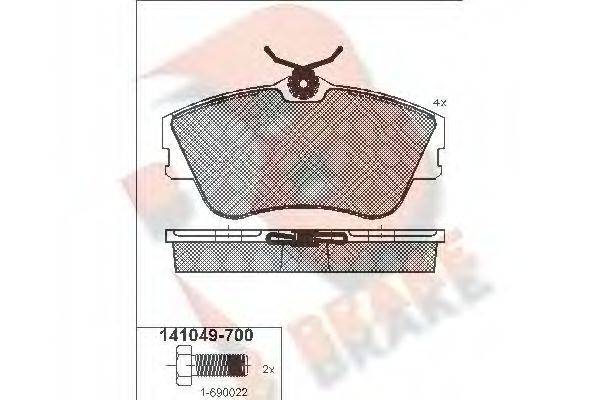 R BRAKE RB1049