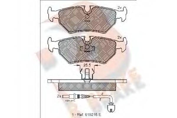 R BRAKE RB1087