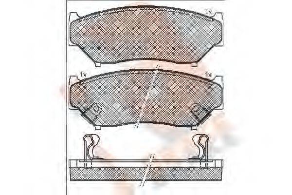 R BRAKE RB1096