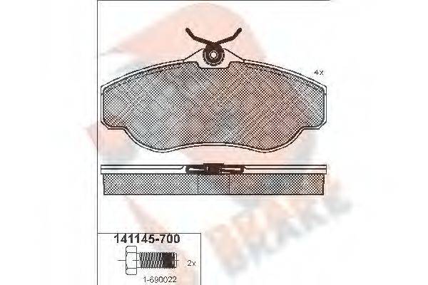 R BRAKE RB1145