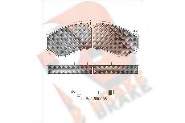 R BRAKE RB1208