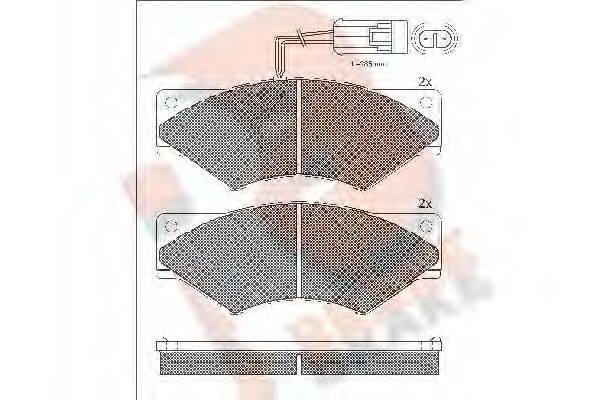 R BRAKE RB1328