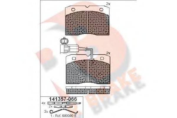 R BRAKE RB1357