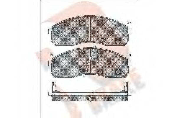 R BRAKE RB1455