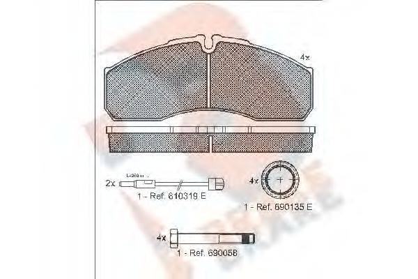 R BRAKE RB1499