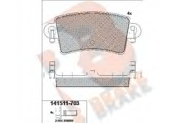 R BRAKE RB1511-703