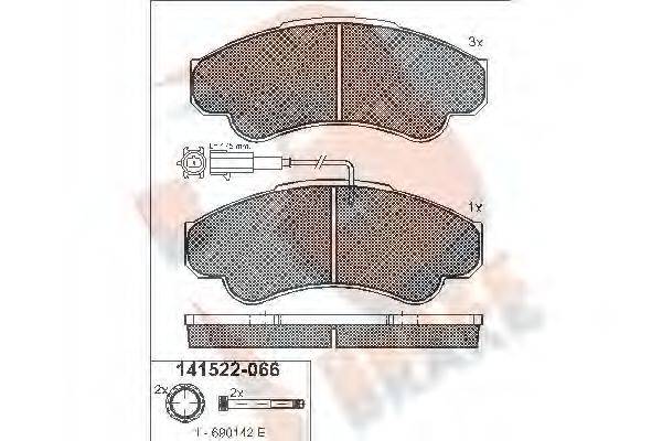 R BRAKE RB1522-066