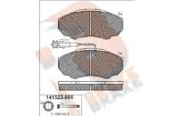 R BRAKE RB1523-066