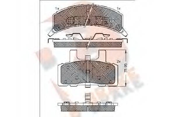 R BRAKE RB1563