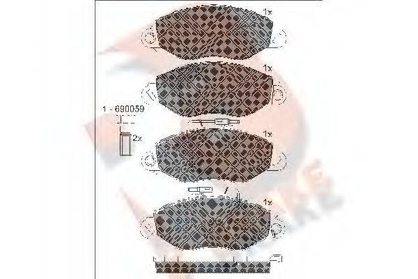 R BRAKE RB1808