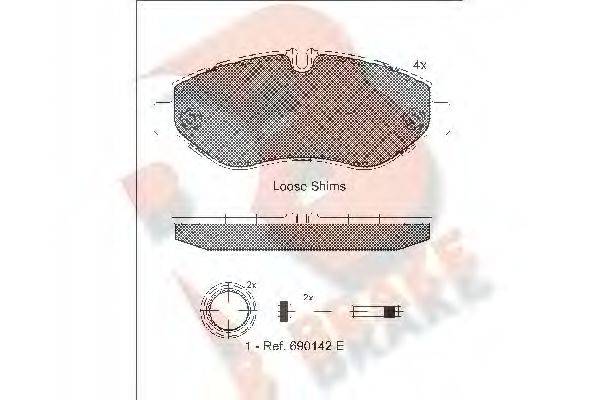 R BRAKE RB1832