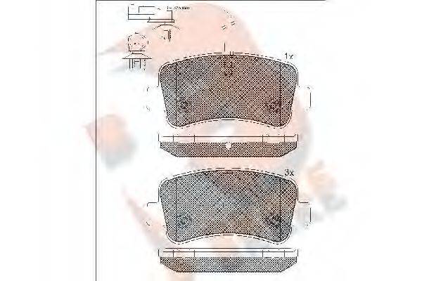 R BRAKE RB2001
