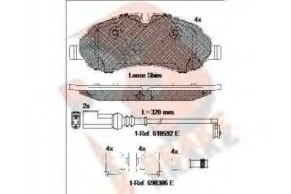 R BRAKE RB2217