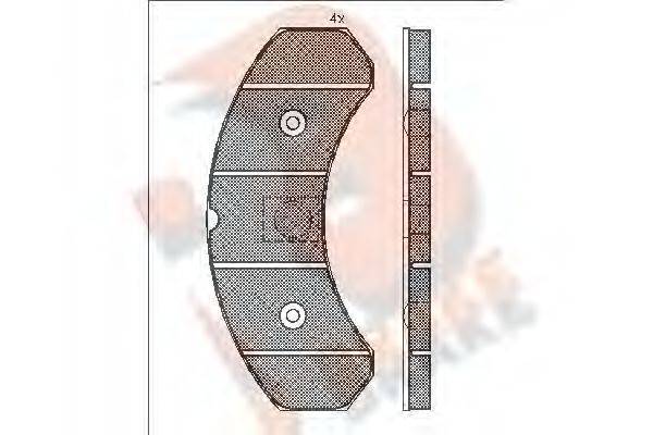 R BRAKE RB0430