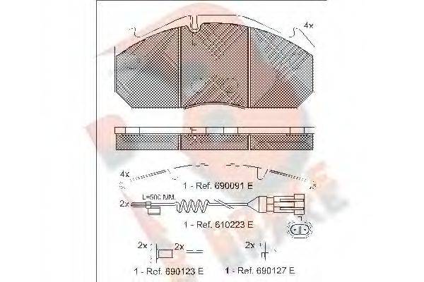 R BRAKE RB1040-111