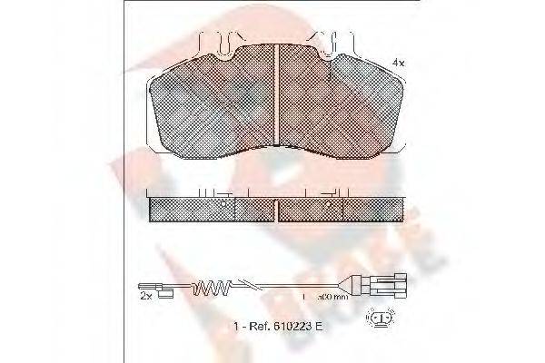 R BRAKE RB1080-111