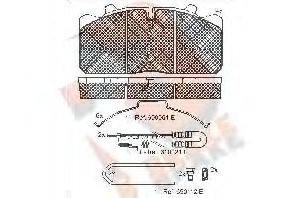 R BRAKE RB1253-113