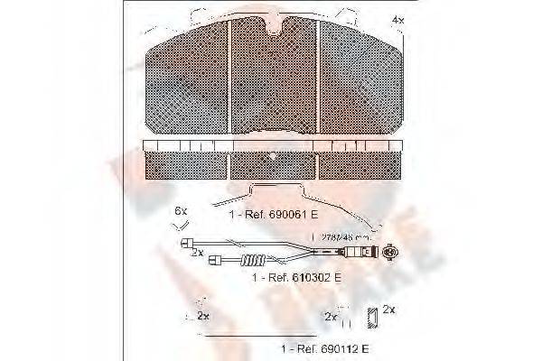 R BRAKE RB1253-120