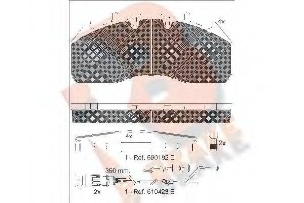 R BRAKE RB1831-122
