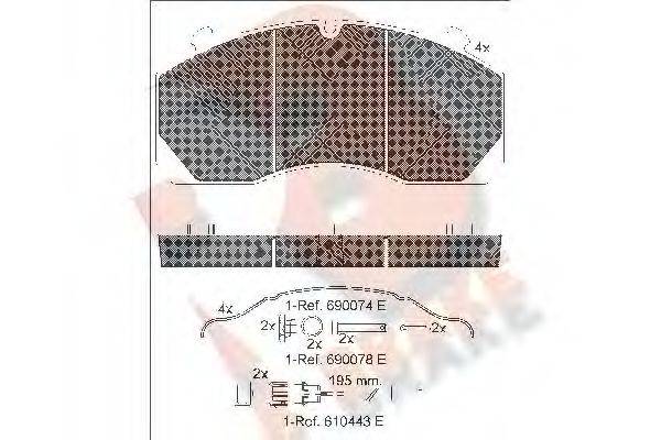 R BRAKE RB1858-228
