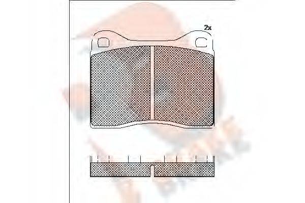 R BRAKE RB0513-005