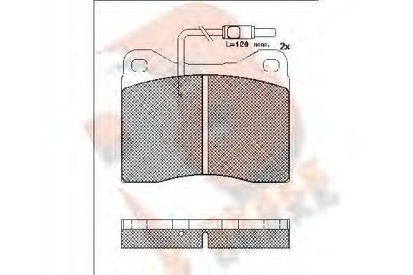 R BRAKE RB0513-006