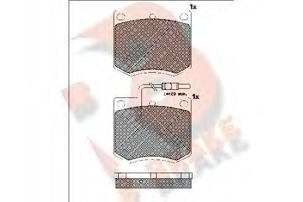 R BRAKE RB0514