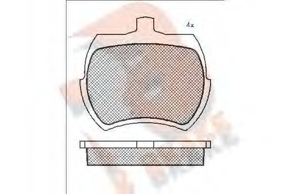 R BRAKE RB0002